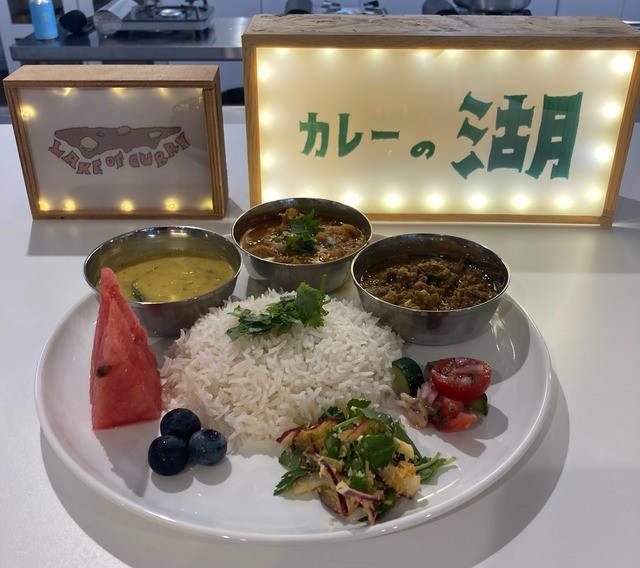 南インド料理「ミールス」 ※画像:第1回カレー教室メニュー